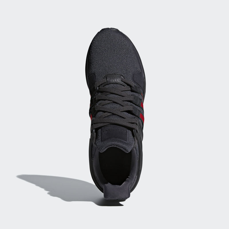 Adidas originals eqt support adv trainer hotsell utility black  scarlet  green